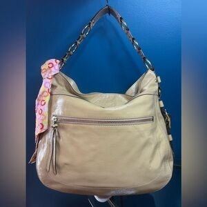 Coach Legacy Editorial Zoe XL Patent Leather Hobo 12736 NWOT